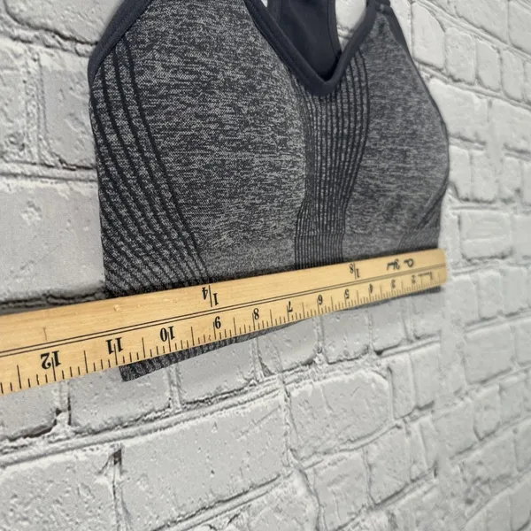 BCG Women’s Low Support Molded Cup Sports Bra size Small Grey Gray Removable Pad - Image 8