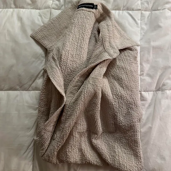Textured oversized loose fitting button down shirt  - Image 2