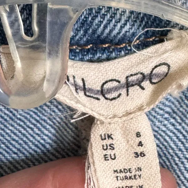 Pilcro Anthropologie Short-Sleeve Denim Button-Front Mini Dress 4 - Image 5