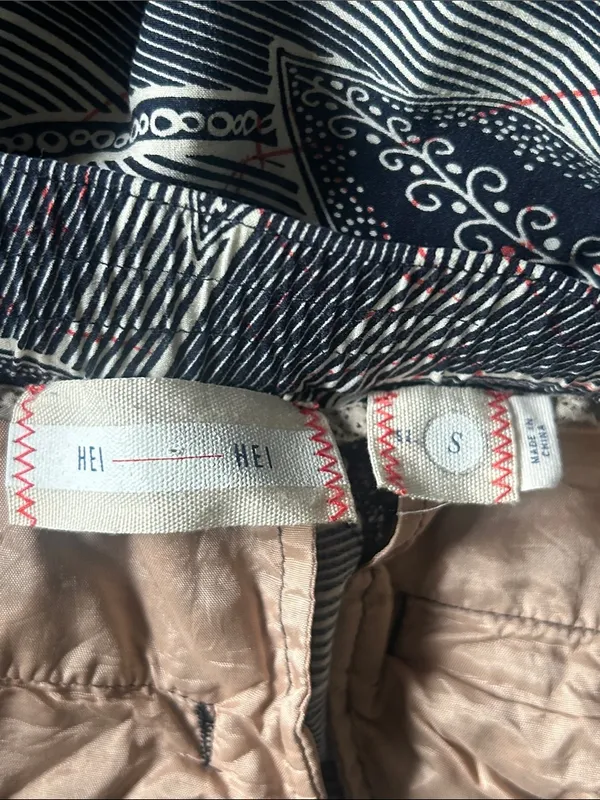 Anthropologie Heihei Lourinha Blue Jogger Pants Size Small - Image 14