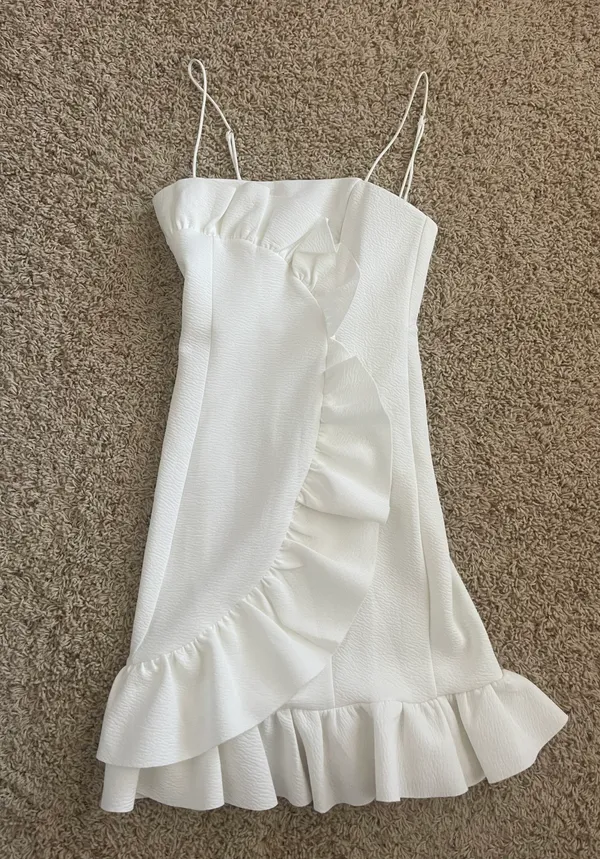 white mini dress - Image 2