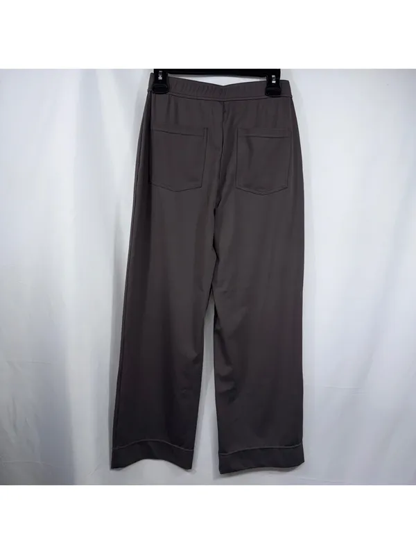 Halara Grey Button Front Wide Leg Pants Gray Size undefined - Image 7