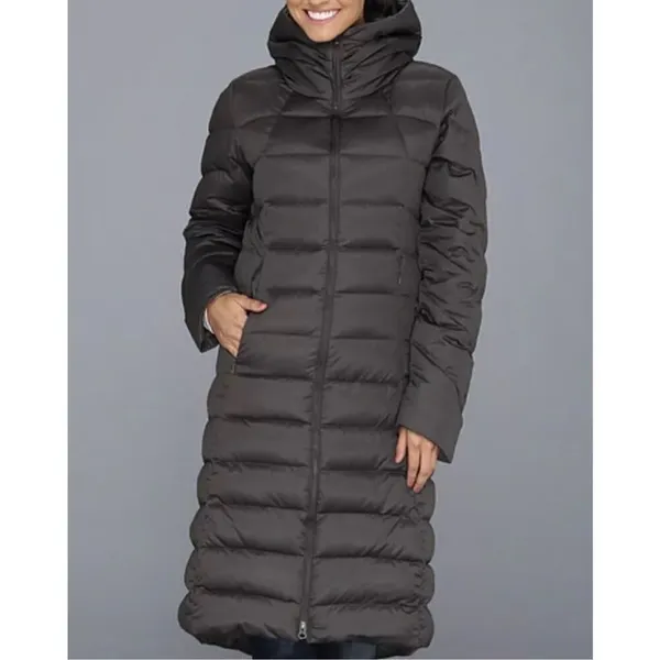 Patagonia‎ Downtown Loft Parka Black Goose Down Womens XS Puffer Coat - Image 13