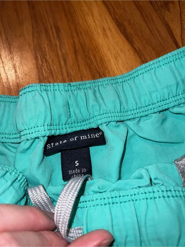 State of Mind Teal Athletic Shorts - Image 3