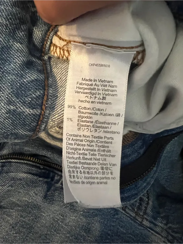 Madewell the perfect vintage Jean size 28T - Image 10