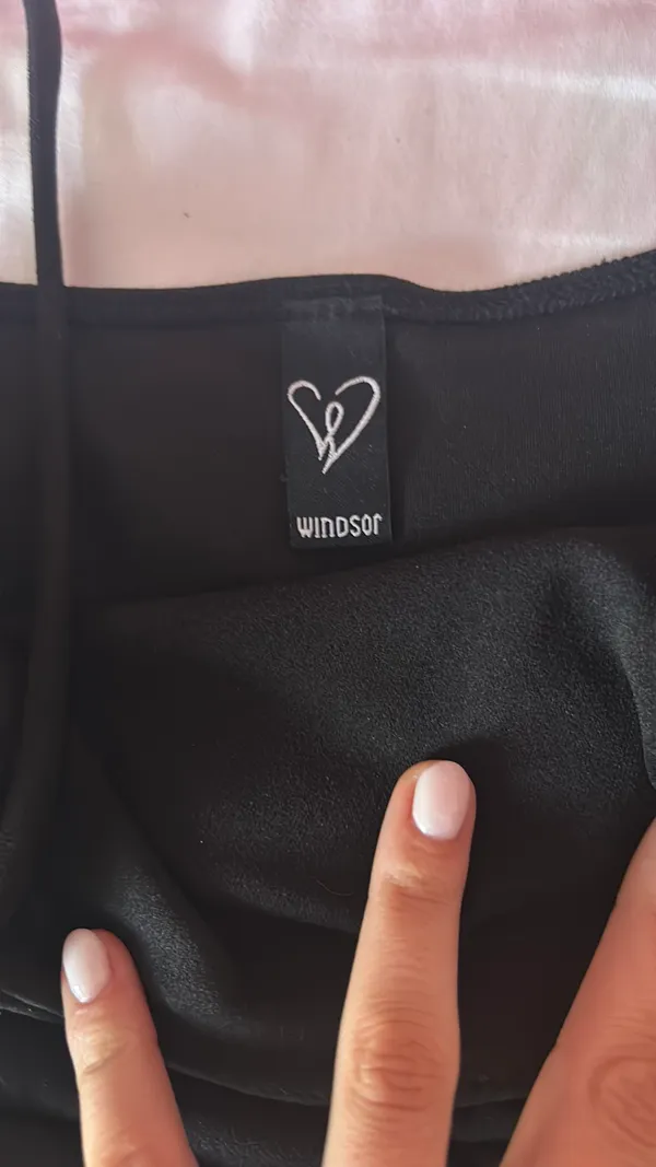 Black Mini Dress - Image 2