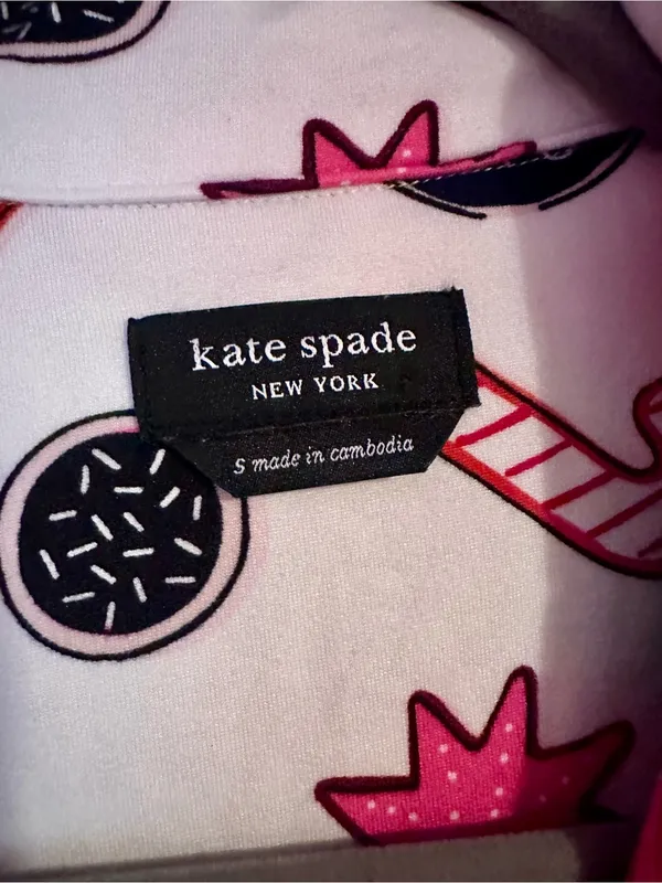 Kate Spade New York | 2PC CHRISTMAS COOKIE LOVE Pajamas, Size S - Image 6
