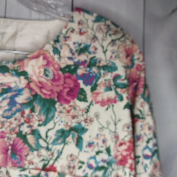 Victoria's Secret Gold Label Vintage 90's Floral Pull-Over Pajama Dress - Image 4