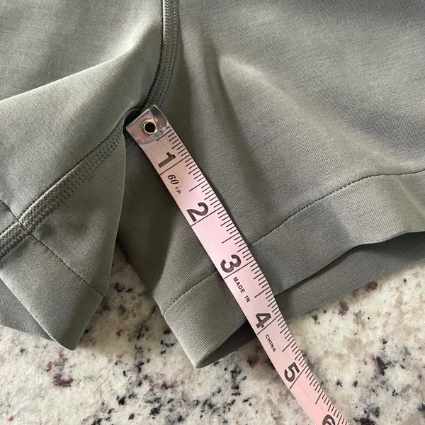 Lululemon Softstreme High-Rise Short Women 0 Green Athleisure Pockets Drawstring - Image 8