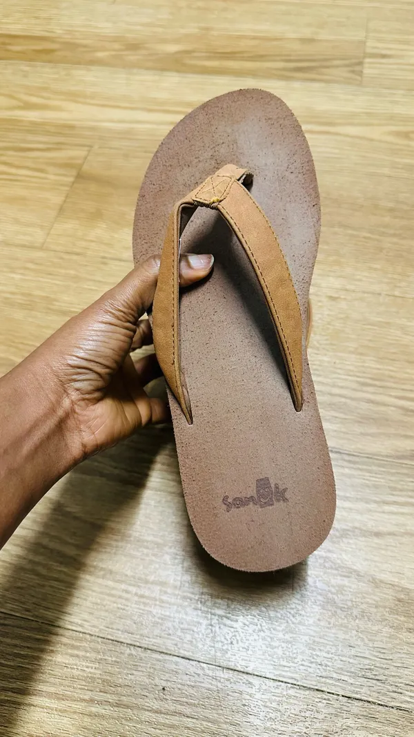 Sam & Libby brown platform sandal  - Image 6