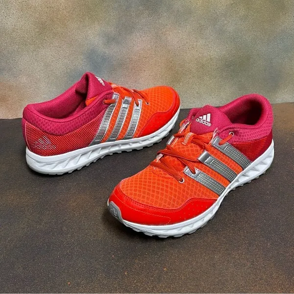 adidas Energy Boost Women's Red Running Shoes Size 6M - Image 4