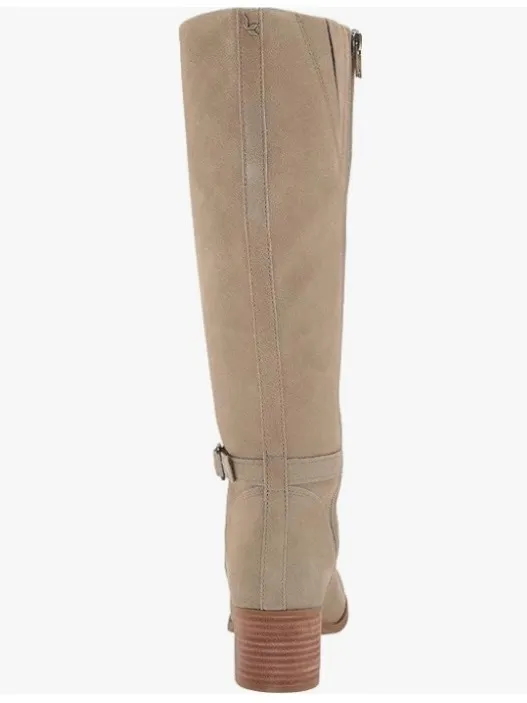 Koolaburra Knee High Suede Boots in Taupe Size 9 - Image 5