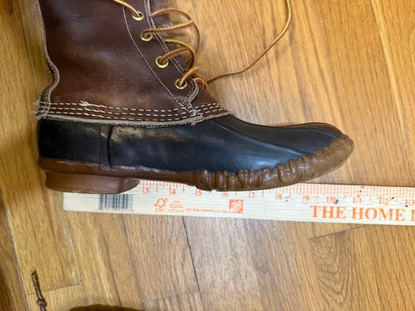 L.L. Bean Boots Original Maine Hunting Shoe Vintage 1980s Women's 6 - Image 14