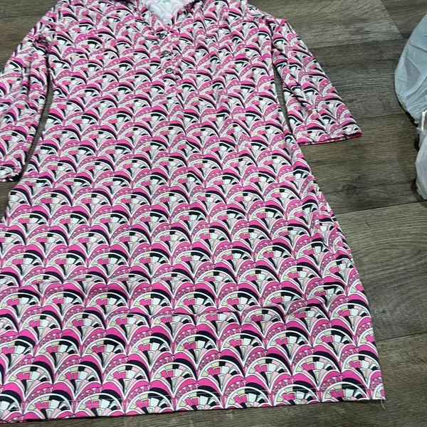 Barbara Gerwit medium‎ pink dress Black - Image 2