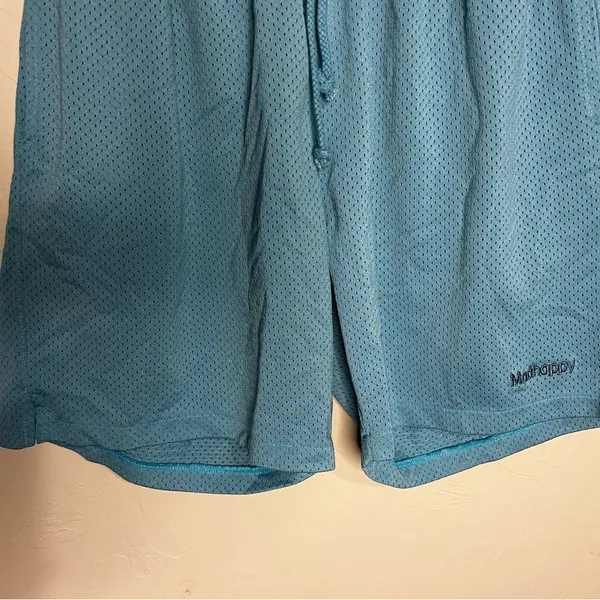 Madhappy NWT Aqua Blue Athletic Basketball‎ Shorts - Image 4
