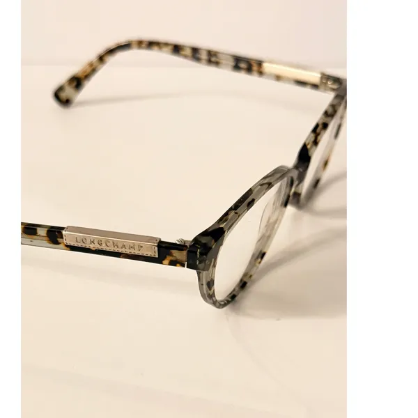 Longchamp Eyeglasses Tortoise Cat Eye Designer Frame Only - Image 3