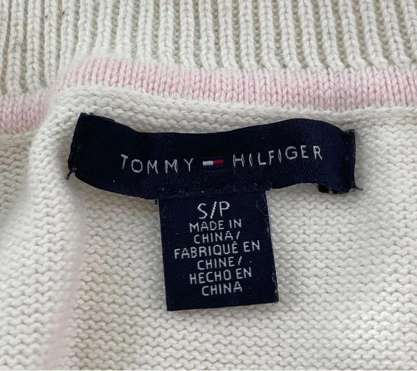 Preppy Tommy Hilfiger Zip Up - Image 4
