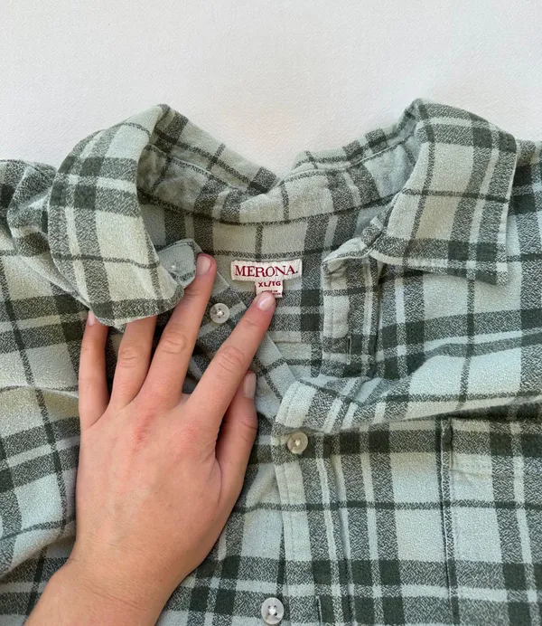 Merona Green Flannel - Image 2