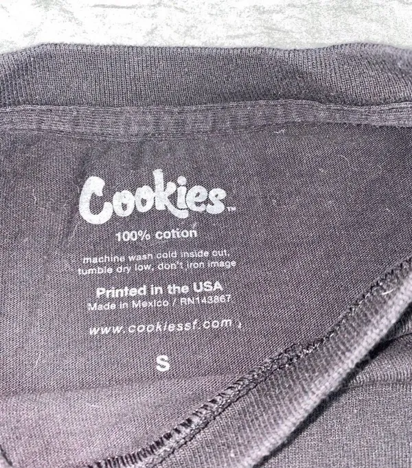 Cookies Tshirt Black - Image 4
