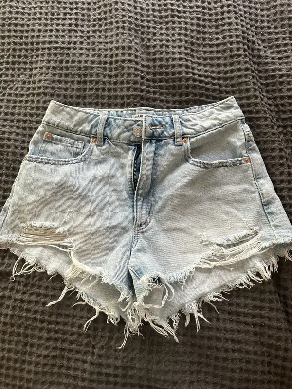 Garage Festival Denim Shorts - Image 3