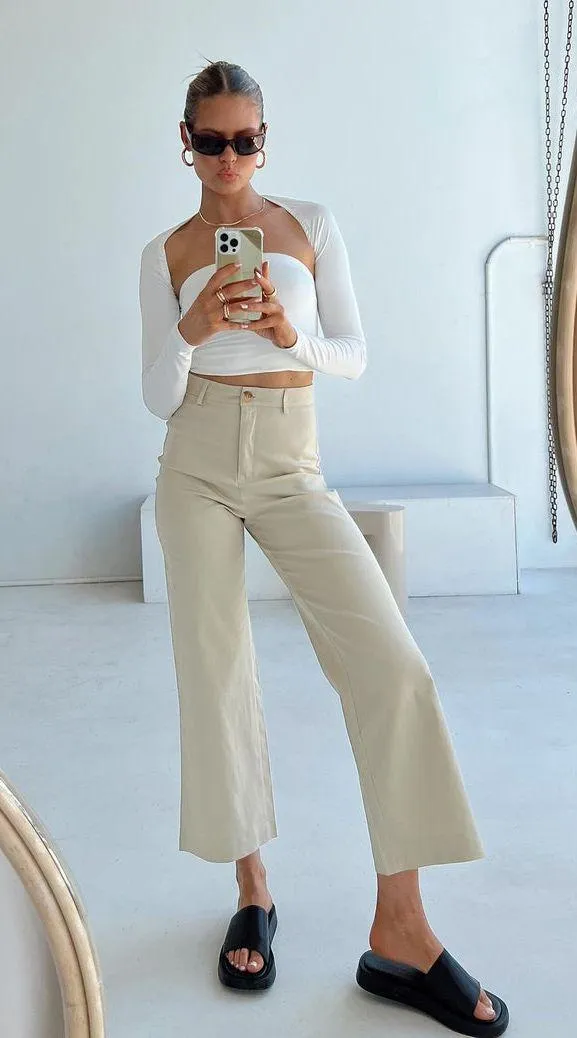 Princess Polly High Waisted Carter Pants - Image 2