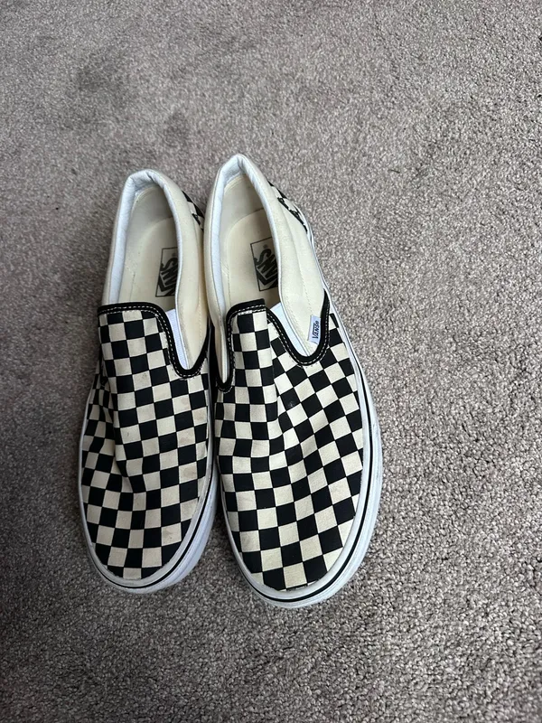 Men’s Slip-On Vans Checkered - Image 5