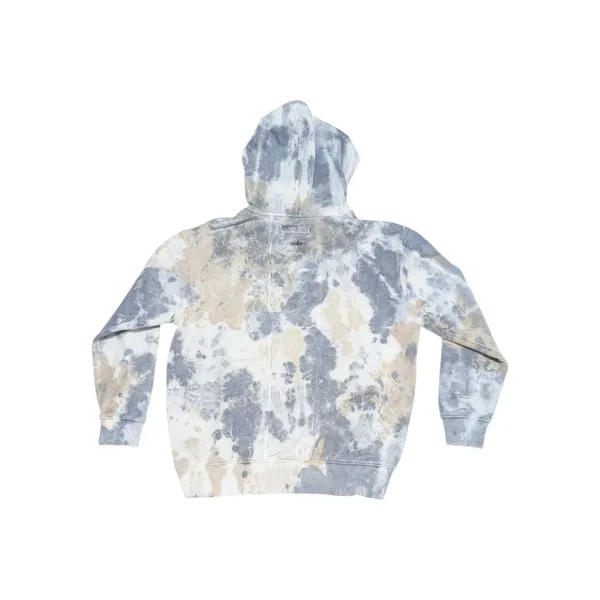 Nike Seasonal Classics Pack Tie Dye Hoodie Embroidered Gray Womens Small Workout - Image 3