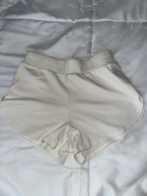 Alphalete White Shorts - Image 2