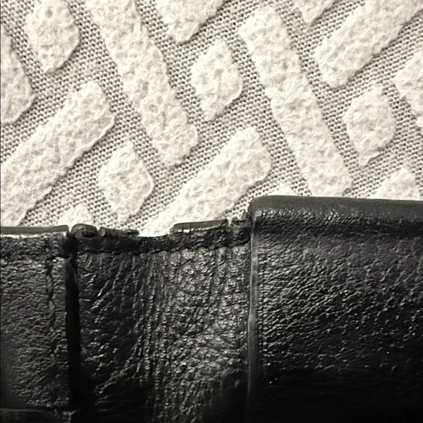 Vintage Coach Classic Black Leather wallet card holder - Image 7