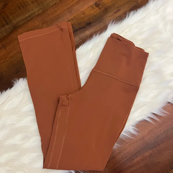 Lululemon Align High-Rise Mini Flare Leggings Sable Nulu 28” Inseam - Image 3