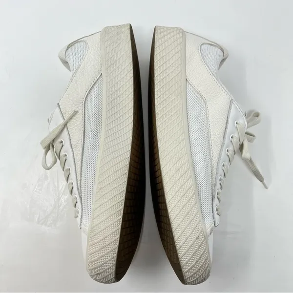 BY FAR Rodina Grained Low Sneakers Cream White Womens Size EU 40 / US‎ 10 - Image 7