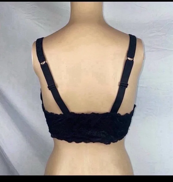 Lace Bralette Black Size M - Image 7