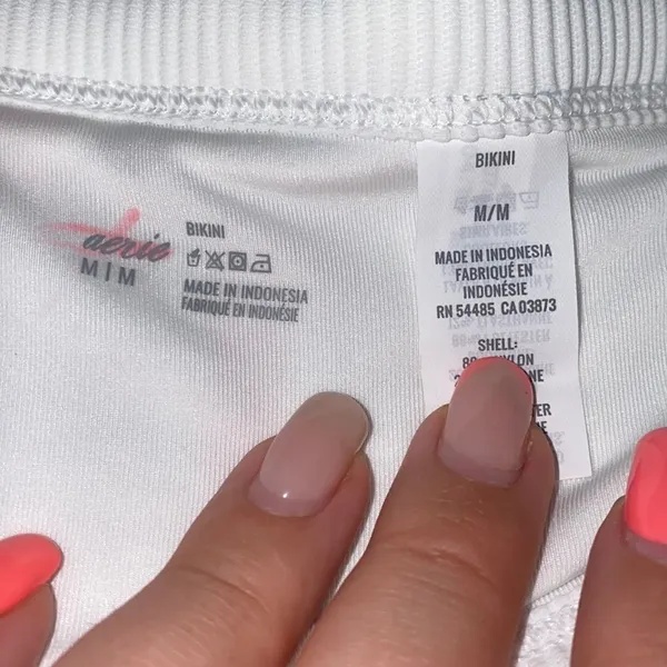 ✨ Aerie Pop Longline Red White & Blue Logo Bikini Bottom✨ - Image 5