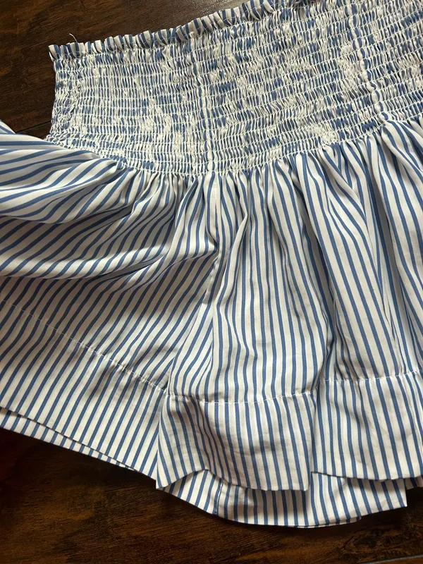 Koch Erica Skirt Blue Texas Stripe - Image 3