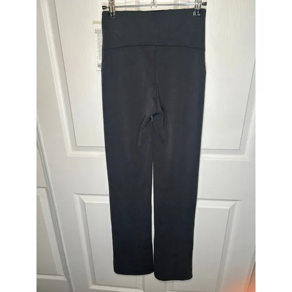 Lululemon‎ Brushed Softstreme Rib Zip Flare 2 Black High Rise 32.5" NWT LW5EUBS - Image 6