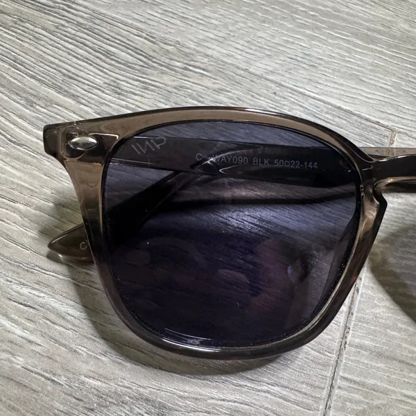 WearMe Pro WMP WAY090 BLK Translucent Brown Square Sunglasses 50-22-144 - Image 2