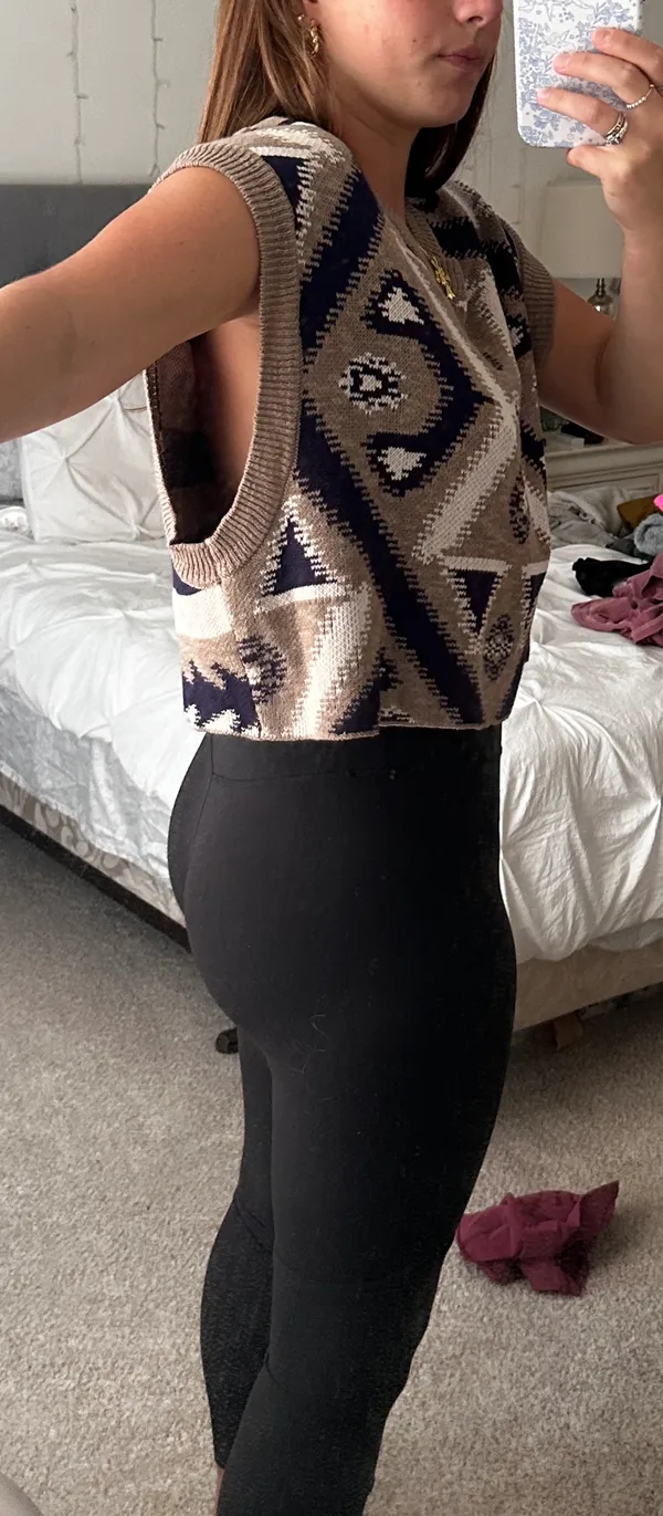 Free People Cropped Sweater - Image 4