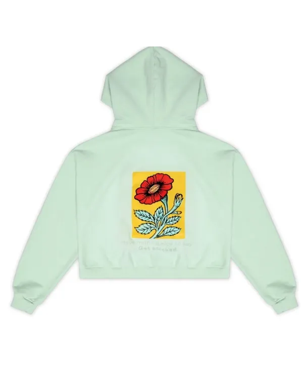 Boys Lie Cropped Hoodie - Image 2