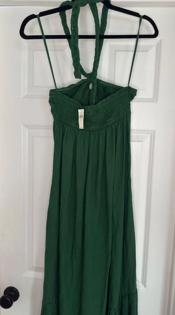 Aerie Maxi Dress Green - Image 2