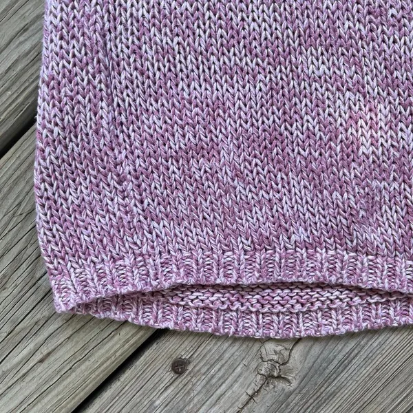 Laura Ashley Women's Vintage Pink Cowl Neck Sleeveless Sweater Size L - Image 4