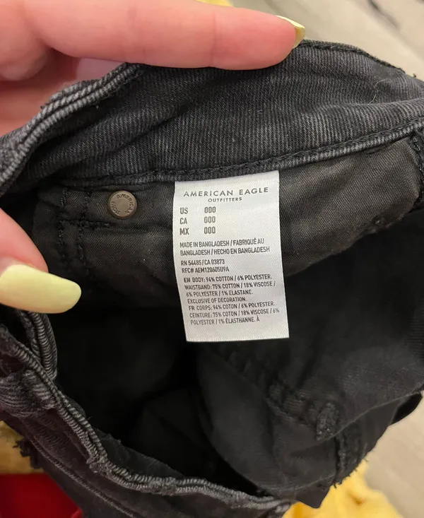American Eagle Outfitters Short Denim Shorts - Image 3