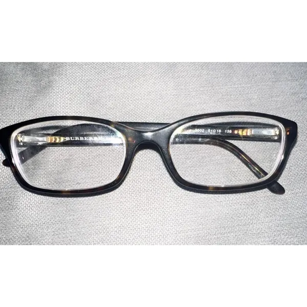 Burberry B2073 3002 Tortoise Eyeglass Frames Made in Italy 53-16-135 Vintage - Image 3