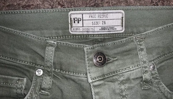 Green Ripped Knee Pants - Image 2