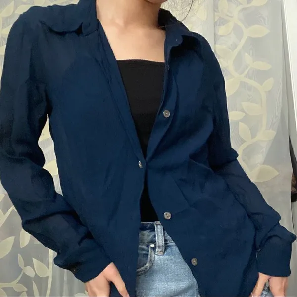 Armani exchange button up blouse‎ - Image 6