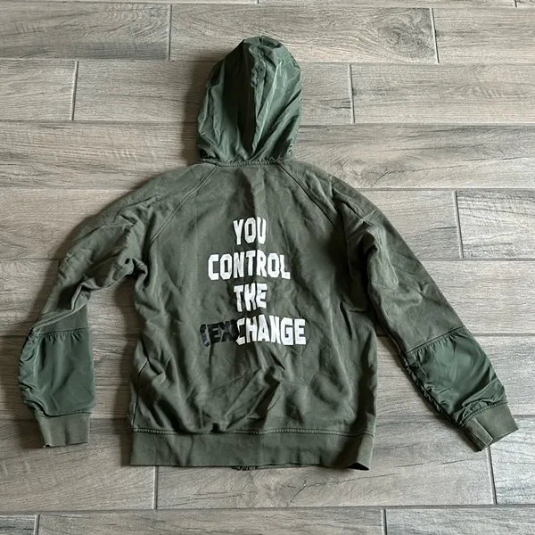 Armani exchange zip up hoodie - Image 5