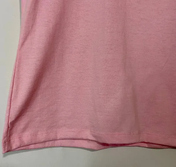 Jerzees Women’s Casual Crewneck Short Sleeve Tee Shirt Pink Size Medium NWOT - Image 3