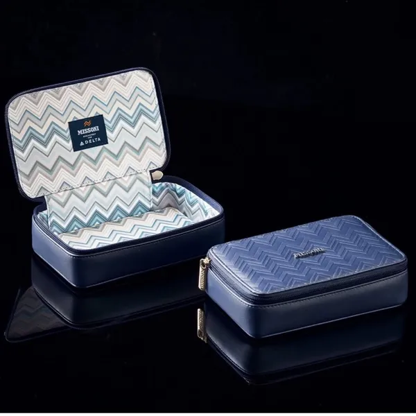 Missoni X Delta One First Class Amenity Travel Cosmetic Dopp Kit Bag Case - Image 4