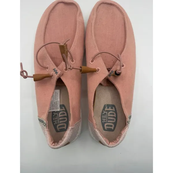 Hey Dude Wendy Washed Rose Cloud Women's Size 10 Pink Casual Lightweight Walking - Image 4