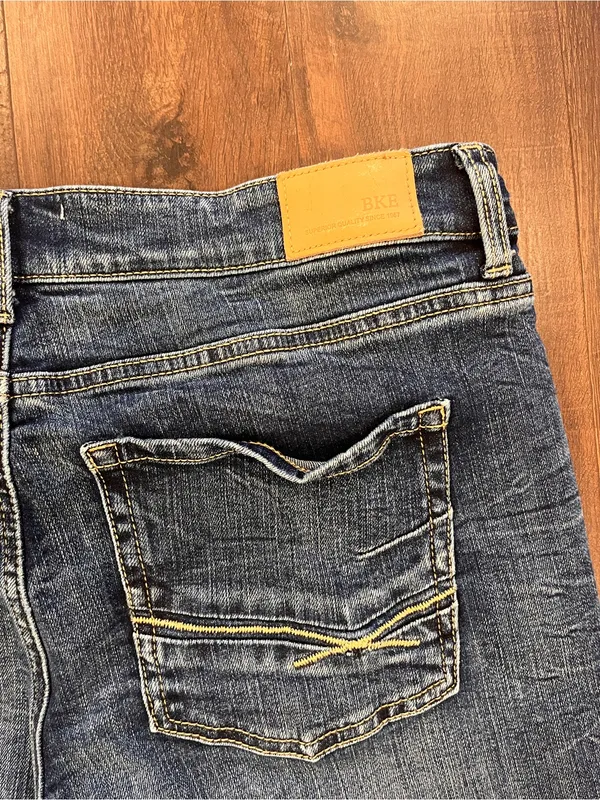 BKE Denim Gabby Curvy Fit High Rise Ankle Skinny Jeans Size 30x27 Medium Wash - Image 7