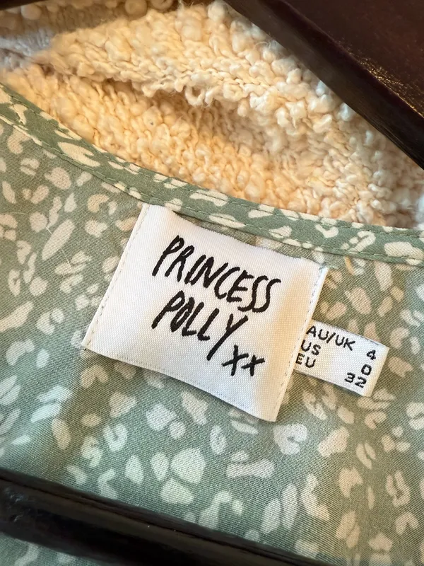 Princess Polly Sage Green Romper - Image 2